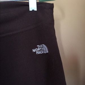 The North Face fleece pants.